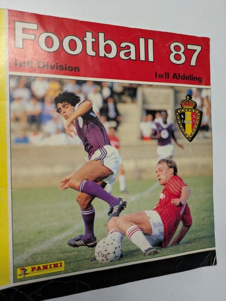 ALBUM AUTOCOLLANT PANINI FOOTBALL 87 ANNO 1987, Hobby & Loisirs créatifs, Autocollants & Images, Autocollant, Envoi