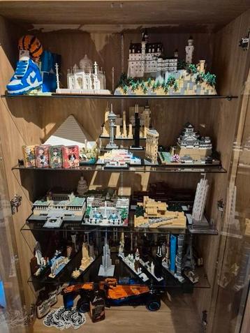 lego architecture collectie incl. dozen en boekjes  beschikbaar voor biedingen