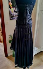 Rok gothic 'Raven' kant zwart + corset 'Raven' maat 38/40/42, Kleding | Dames, Ondergoed en Lingerie, Raven, Ophalen of Verzenden