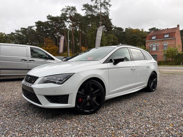 SEAT Leon ST Cupra 2.0B '17 EURO6b +12M GARANTIE, Autos, Seat, Entreprise, Achat, Leon, ABS, Régulateur de distance, Airbags, Air conditionné