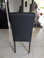 2 Chaises neuves simili cuir noir, Ophalen, Twee, Zwart, Nieuw