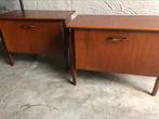 2 vintage retro nachtkastjes Louis van Teeffelen, Huis en Inrichting, Ophalen, Gebruikt