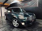 Mini Cooper one • 1.6D • 2009 • verte • cuir • Clim • aux •, Auto's, 4 zetels, Zwart, 4 cilinders, Leder