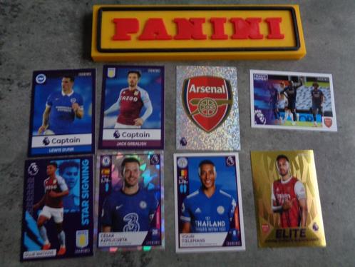 AUTOCOLLANTS DE FOOTBALL PANINI PREMIER LEAGUE 2021 8X, Hobby & Loisirs créatifs, Autocollants & Images, Comme neuf, Envoi