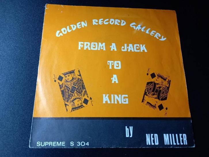 Ned Miller ‎– From A Jack To A King / Parade Of Broken Heart, Cd's en Dvd's, Vinyl Singles, Zo goed als nieuw, Single, Pop, 7 inch