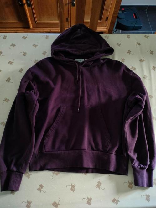 Carhartt hoodie - kleur paars - maat S, Kleding | Dames, Truien en Vesten, Gedragen, Maat 36 (S), Paars, Ophalen of Verzenden