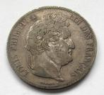 France 5 francs 1840 W bruine patina !, Postzegels en Munten, Verzenden, Frankrijk, Zilver