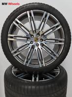 Porsche 21 inch Origineel velgen Macan Turbo met zomerbanden, Auto-onderdelen, Banden en Velgen, Gebruikt, 265 mm, Banden en Velgen