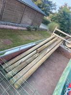 Rond hout van een oude schommel, Tuin en Terras, Palen, Balken en Planken, Ophalen, Gebruikt, Palen, Hardhout