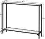 Console | verre trempé | LIVRAISON GRATUITE, Maison & Meubles, Neuf, Hoobro, -, -