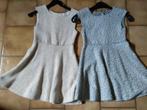 jurk winterjurk glitter maat 134, Kinderen en Baby's, Kinderkleding | Maat 134, Ophalen of Verzenden, Gebruikt, Meisje, Jurk of Rok