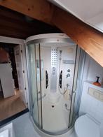 Douchecabine kleur wit, met stoom functie, 95x95 cm., Huis en Inrichting, Ophalen, Gebruikt