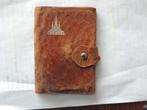 oude lederen portefeuille van lourdes, Gebruikt, Bruin, Leder, Ophalen