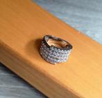 Bague en argent 18 mm, Enlèvement ou Envoi, 18 à 19, Comme neuf, Femme