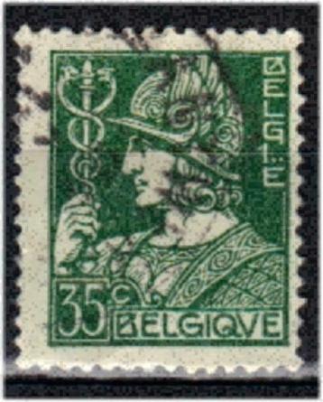 Belgie 1932 - Yvert/OBP 340 - Allegorieen - Mercurius (ST)
