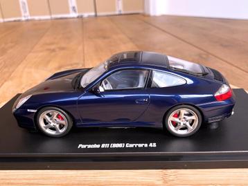 Porsche 911 996 facelift 996.2 4S 1:18 GT Spirit GT938 nieuw beschikbaar voor biedingen