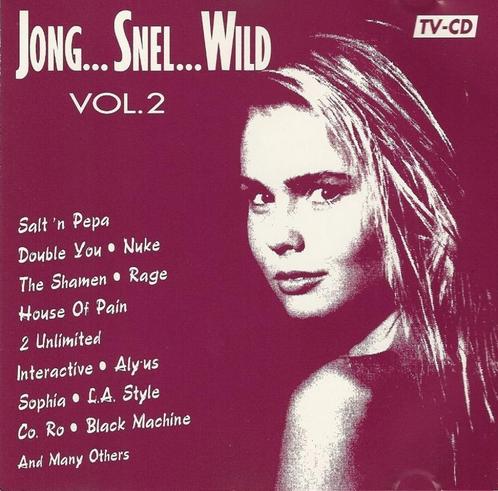 CD * JONG...SNEL...WILD - Vol. 2, Cd's en Dvd's, Cd's | Pop, Zo goed als nieuw, 1980 tot 2000, Ophalen of Verzenden