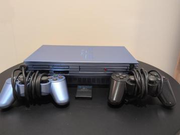 Playstation 2 Aqua blue beschikbaar voor biedingen