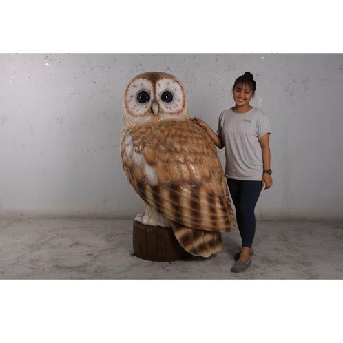 Owl Tawny 5 ft. – Uil beeld 153 cm hoog, Verzamelen, Dierenverzamelingen, Nieuw, Ophalen
