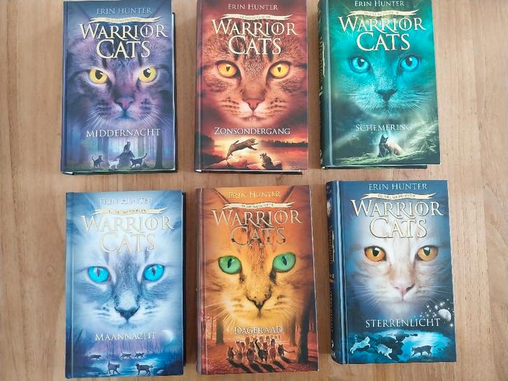 Warrior Cats, volledige serie, Boeken, Fantasy, Zo goed als nieuw, Ophalen of Verzenden