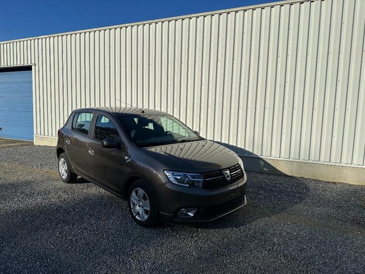 Dacia Sandero benzine met garantie 28.000km, Auto's, Dacia, Bedrijf, Te koop, Sandero, ABS, Airbags, Airconditioning, Bluetooth