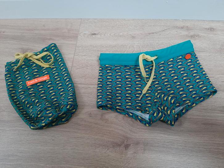 Supermooi zwembroekje Fred & Ginger 86 cm, Kinderen en Baby's, Babykleding | Maat 86, Zo goed als nieuw, Jongetje of Meisje, Overige typen