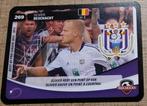 Megakicks kaart: RSC Anderlecht-Olivier Deschacht, Ophalen of Verzenden, Zo goed als nieuw, Poster, Plaatje of Sticker