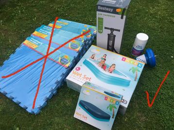 Super compleet zwembadpakket - NIEUW, nooit gebruikt beschikbaar voor biedingen