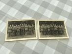 2 oude foto’s reünie militairen 1947, 1940 tot 1960, Gebruikt, Ophalen of Verzenden, Foto
