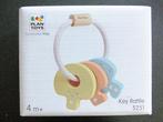 Hochet / Trousseau de trois clés colorées en bois Plantoys, Kinderen en Baby's, Ophalen of Verzenden, Zo goed als nieuw, Overige typen