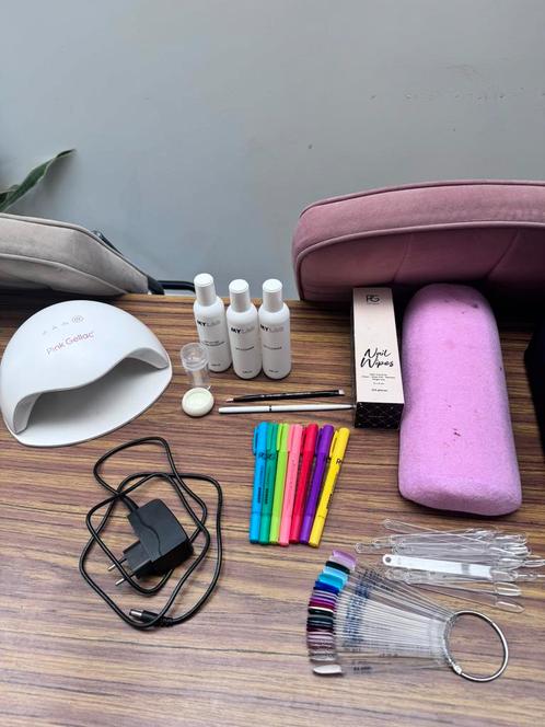 Pink Gellac set, Diversen, Overige Diversen, Zo goed als nieuw, Ophalen