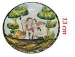 Plaque décorative vintage Capodimonte relief italy, Enlèvement ou Envoi