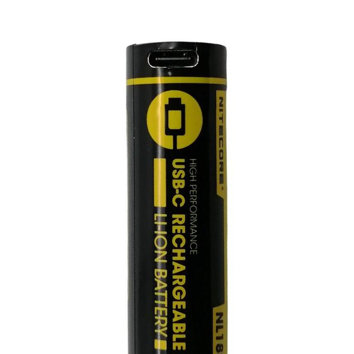 Nitecore 18650 Li-ion Batterij 2600mAh Oplaadbaar via USB-C, Hobby & Loisirs créatifs, Composants électroniques, Neuf, Envoi