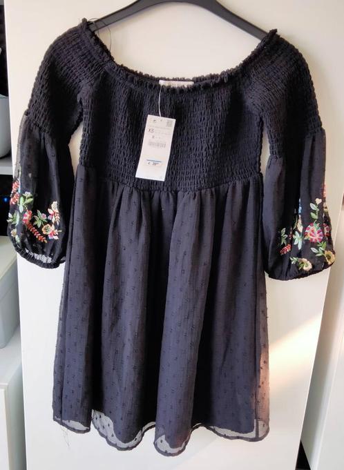 ZARA BASIC Prachtige zwarte jurk Maat: XS Nieuw, Kleding | Dames, Jurken, Nieuw, Maat 34 (XS) of kleiner, Zwart, Boven de knie