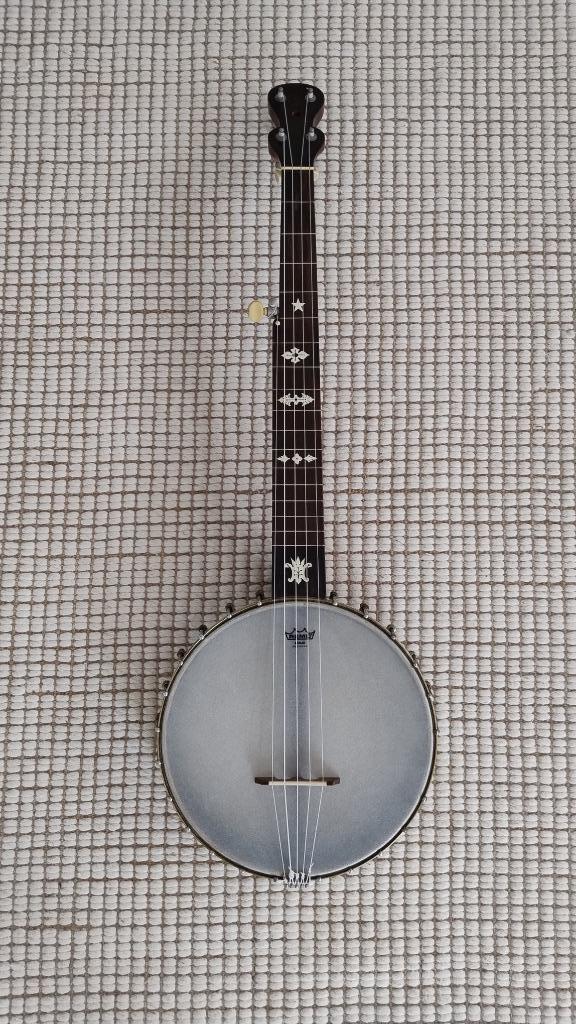 1890s Buckbee banjo, Muziek en Instrumenten, Snaarinstrumenten | Banjo's, Gebruikt, 5-snarige of Bluegrassbanjo, Ophalen
