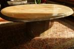 Marmer salontafel, Maison & Meubles, Tables | Tables de salon, 100 à 150 cm, Autres matériaux, Ovale, 50 à 100 cm