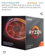 AMD Ryzen 7 3700x, Computers en Software, Processors, Ophalen of Verzenden, Zo goed als nieuw