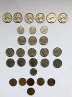 Setje mooie munten USA waarvan 9 zilveren, Amérique centrale, Enlèvement ou Envoi, Monnaie en vrac