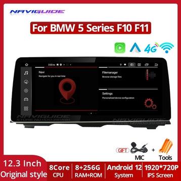BMW F10 F11 12,3 INCH LCD CARPLAY+ANDROID 128GB CIC