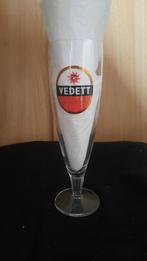 glas VEDETT, Verzamelen, Ophalen of Verzenden, Bierglas
