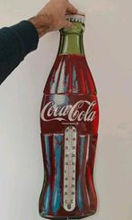 Coca-Cola thermometer in metaal, Verzamelen, Zo goed als nieuw, Ophalen, Gebruiksvoorwerp
