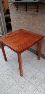 Kleine teak tafel, Tuin en Terras, Ophalen