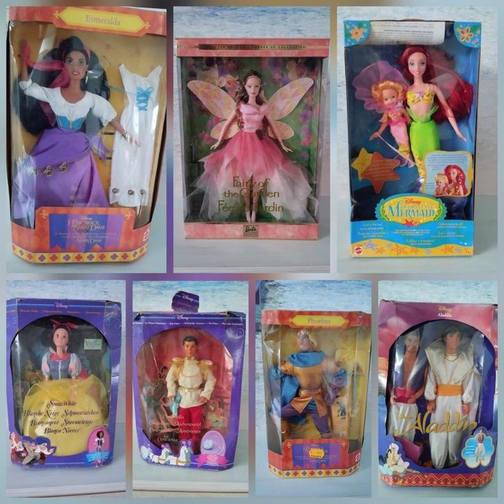 Vintage Barbiepop van Disney Mattel, Verzamelen, Poppen, Nieuw, Pop, Ophalen