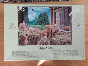 puzzel 1000 st - The House of Puzzles - Copy cats beschikbaar voor biedingen