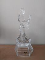 Kristallen beeld moeder met kind, Antiek en Kunst, Ophalen of Verzenden