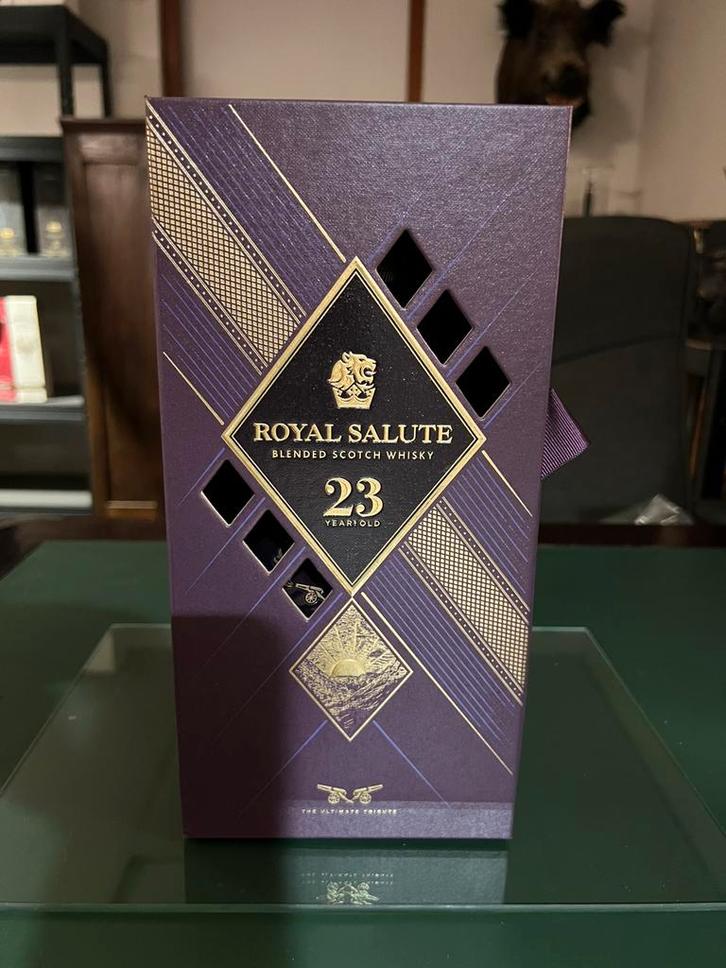 Royal salute 23, Verzamelen, Wijnen, Zo goed als nieuw, Ophalen of Verzenden
