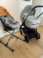 Set kinderwagen, wieg, MaxiCosi, autostoel + Isofix-basis, Kinderen en Baby's, Buggy's, Ophalen, Zo goed als nieuw, Overige merken