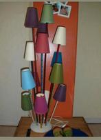 Grote Vintage Sixties Lamp, hoogte +- 113,5 cm, Huis en Inrichting, Lampen | Wandlampen, Gebruikt, Metaal, Vintage Sixties Années 60