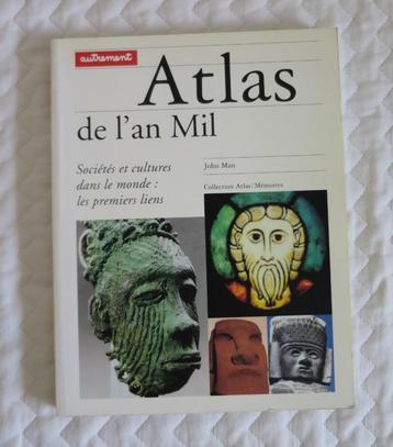 Atlas de l'an Mil, John Man - Coll. Atlas/Mémoires Autrement