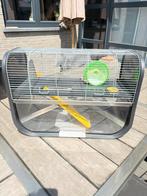 Dwerghamsterkooi + extra spulletjes, Dieren en Toebehoren, Ophalen, Zo goed als nieuw